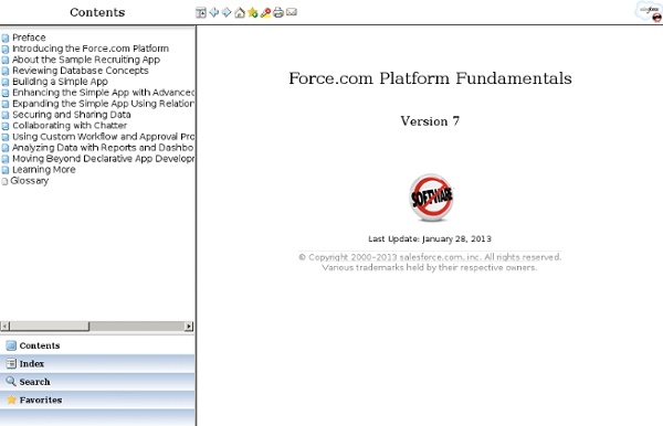Force.com Platform Fundamentals