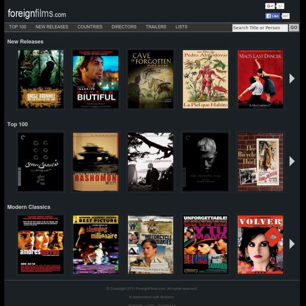 ForeignFilms.com - The best place to find foreign films on the web