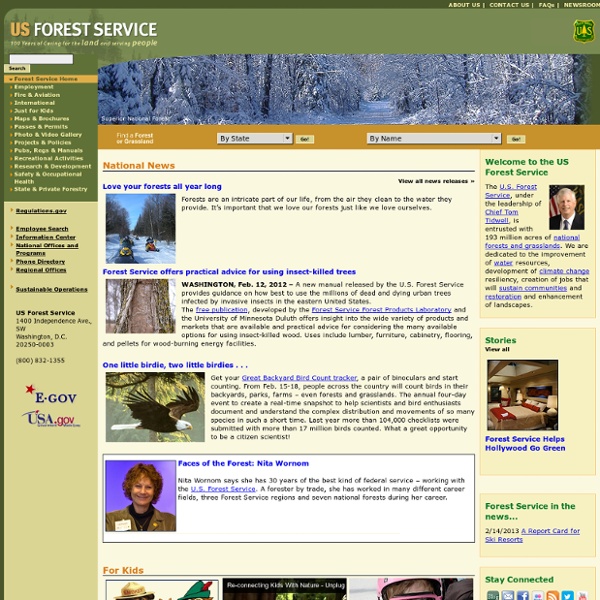 US Forest Service - Caring for the land and serving people.