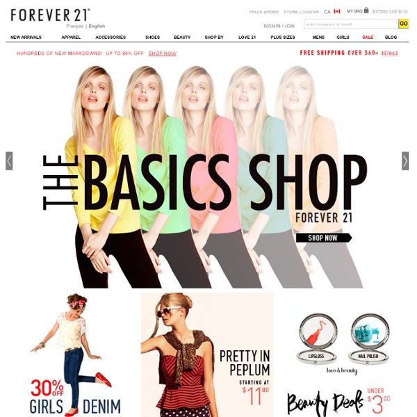Forever 21 - Shop fashionable clothing for women, plus, girls, men
