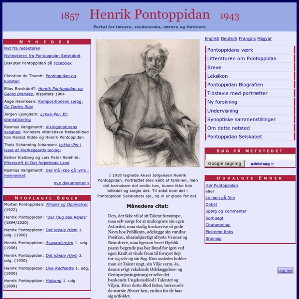 Henrik Pontoppidan