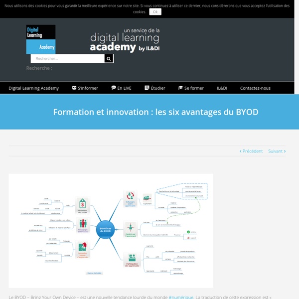 Formation et innovation : les six avantages du BYOD