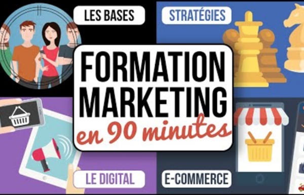 Formation marketing / cours marketing complet gratuit (tuto marketing)