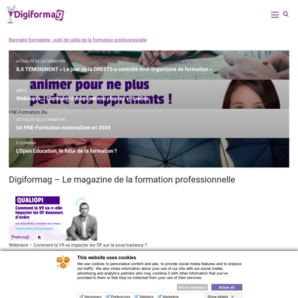 Digiformag - Le magazine de la formation professionnelle