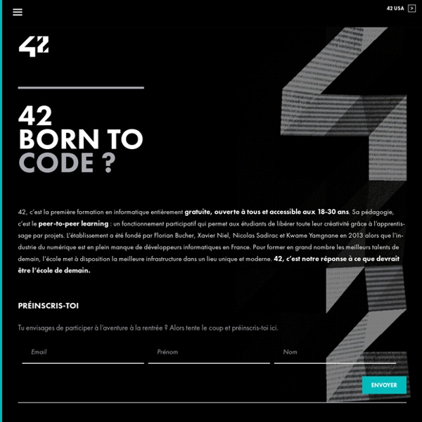 42 / Born to code
