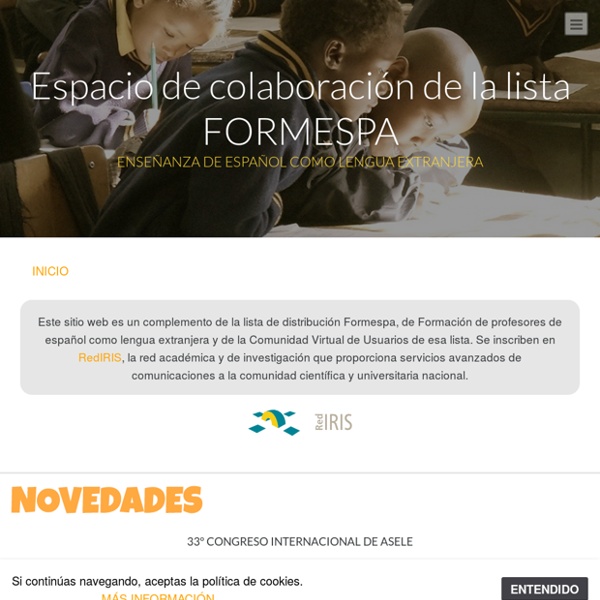 FORMESPA: ESPAÑOL LENGUA EXTRANJERA