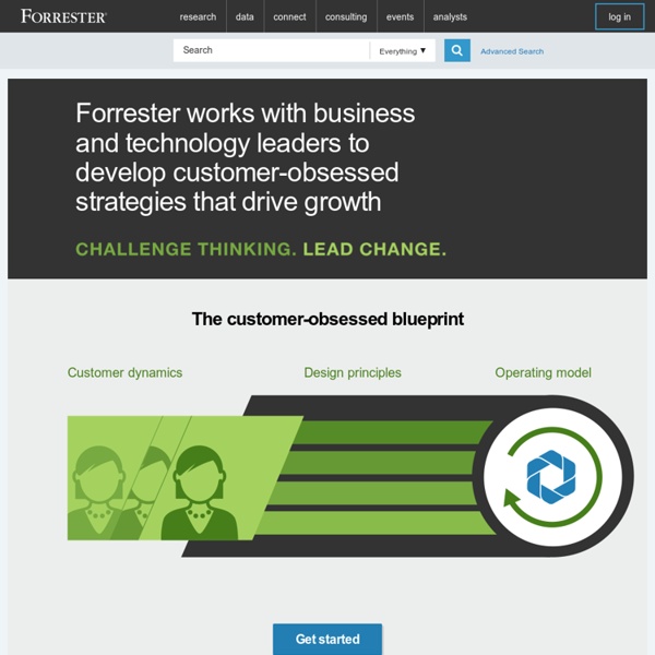 Forrester : Welcome