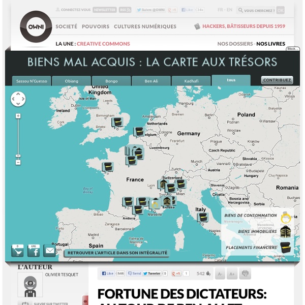 Maps Fortune des dictateurs