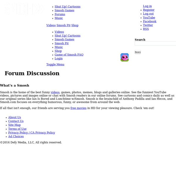 Free Software List - Smosh Forums