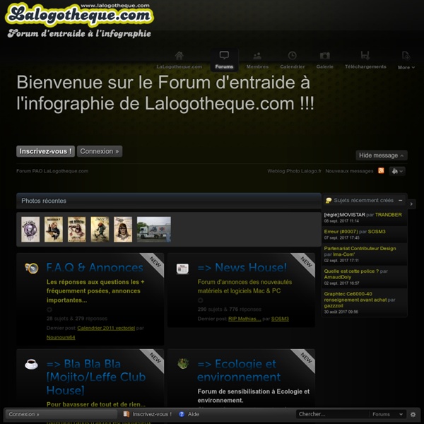 Forum PAO LaLogotheque.com