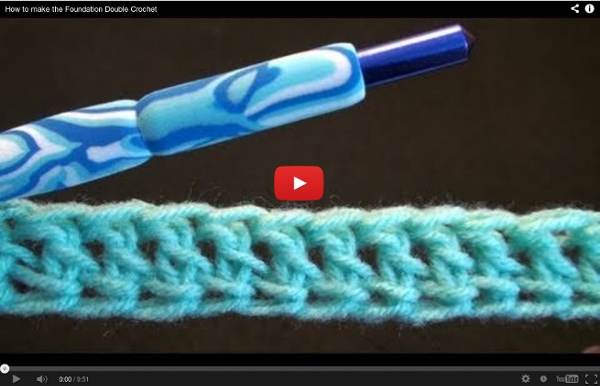 How to make the Foundation Double Crochet