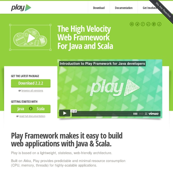 Play Framework - rails