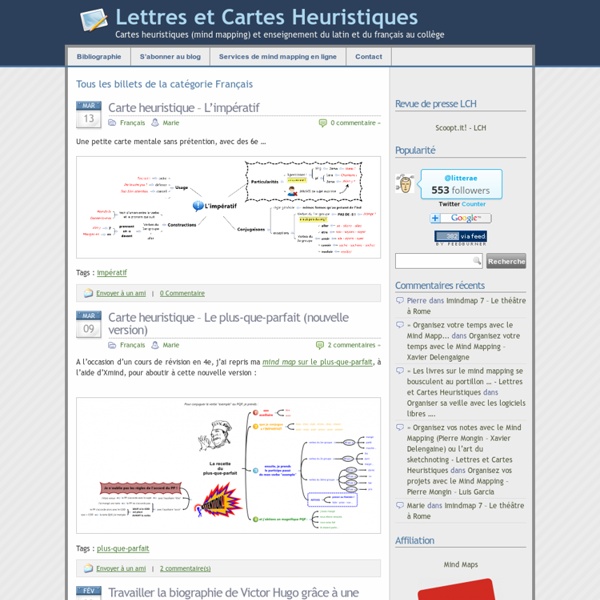 » Français - Lettres et Cartes Heuristiques