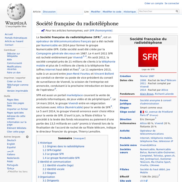 Société française du radiotéléphone