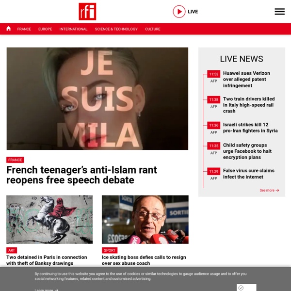 Actualités, info, news en direct - Radio France Internationale