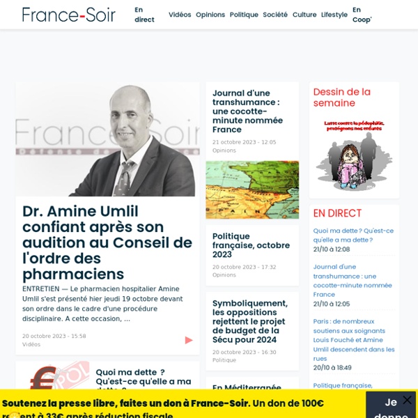 Francesoir.fr - Média indépendant