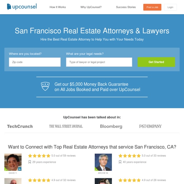 San Francisco Real Estate Attorneys