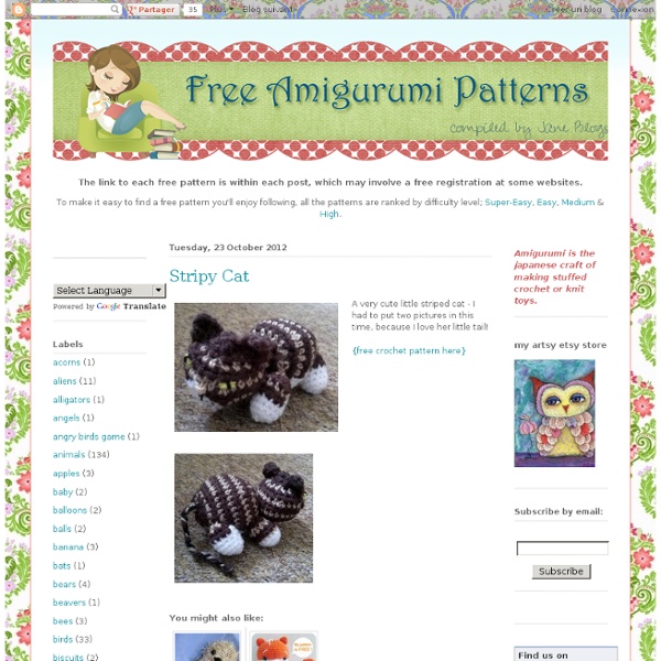 Free Amigurumi Patterns Pearltrees