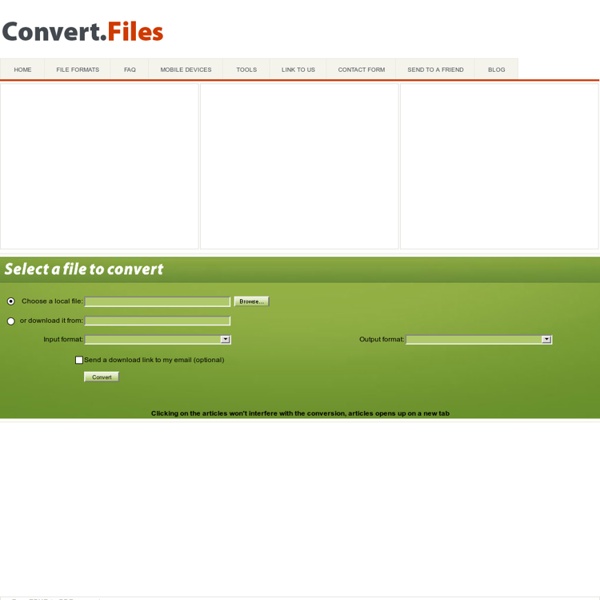 Free ebook converter.