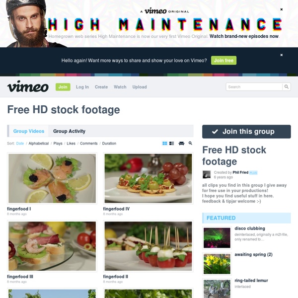 Free HD stock footage