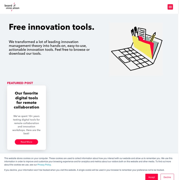 Free innovation tools