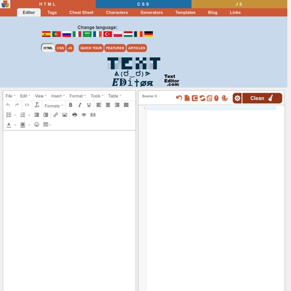 Online HTML Editor