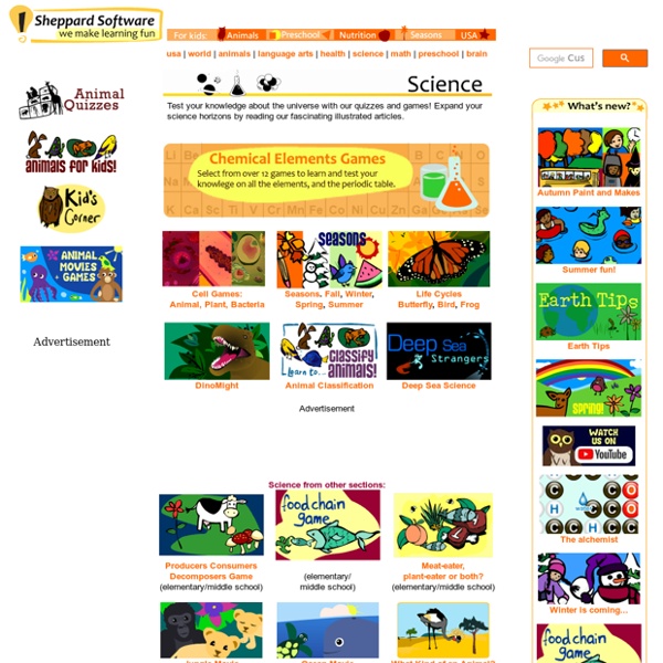 Free Online Science Games