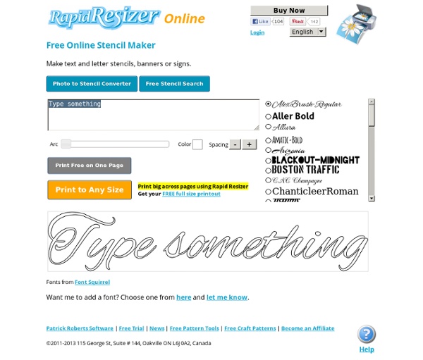 Stencil Maker software download, free