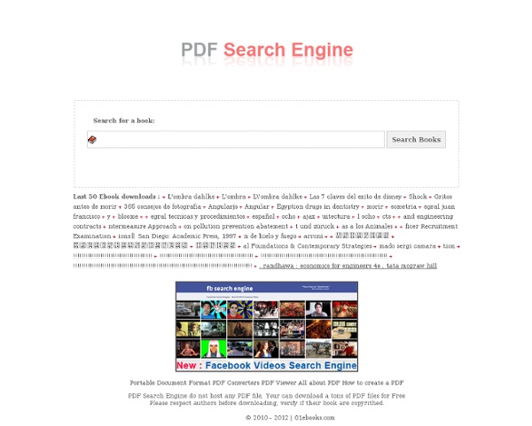 Free PDF Search Engine
