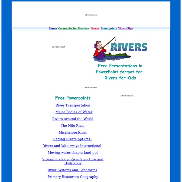 Free Powerpoints - Rivers of the World