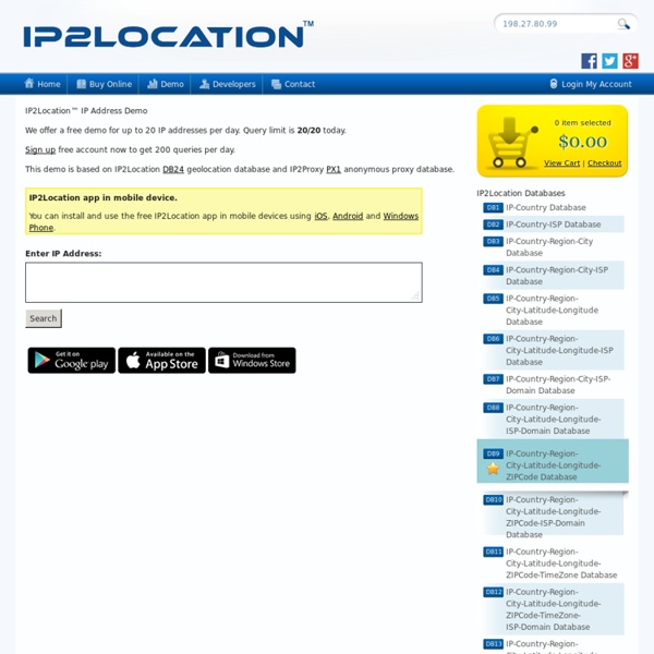 Free Ip Address Lookup Software