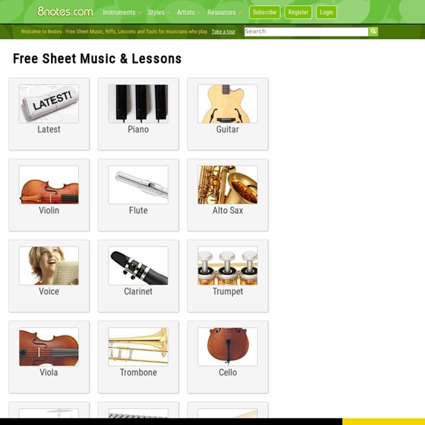 Free sheet music on 8notes.com