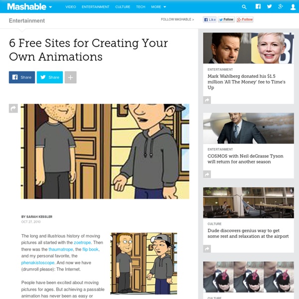 6 Free Sites for Creating Your Own Animations