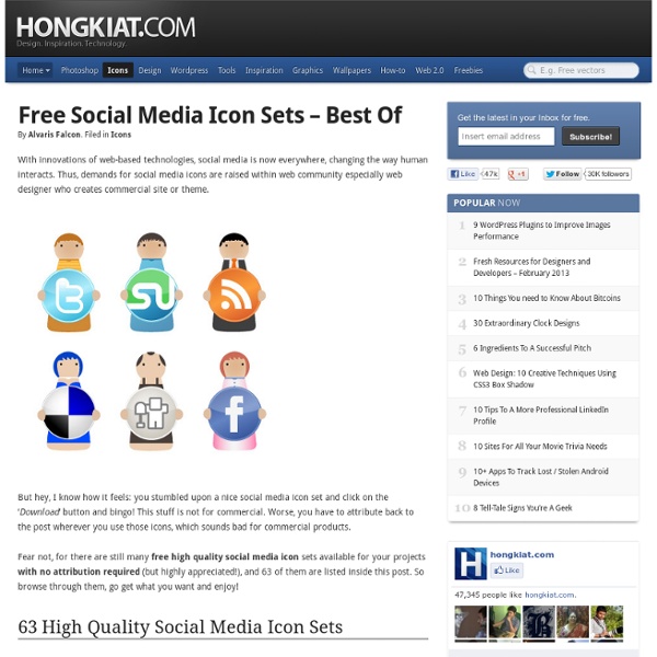 Free Social Media Icon Sets - Best Of