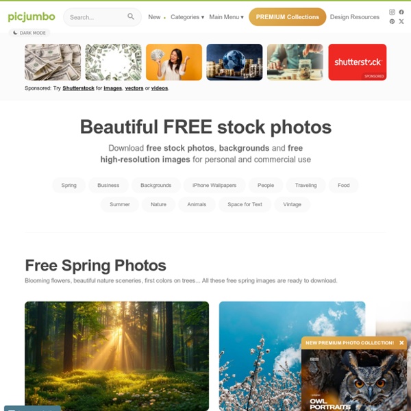 Picjumbo: Free Stock Photos