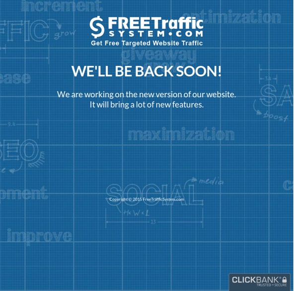 Free Traffic System - Increase Targeted Website Traffic with Free Unlimited One Way Links