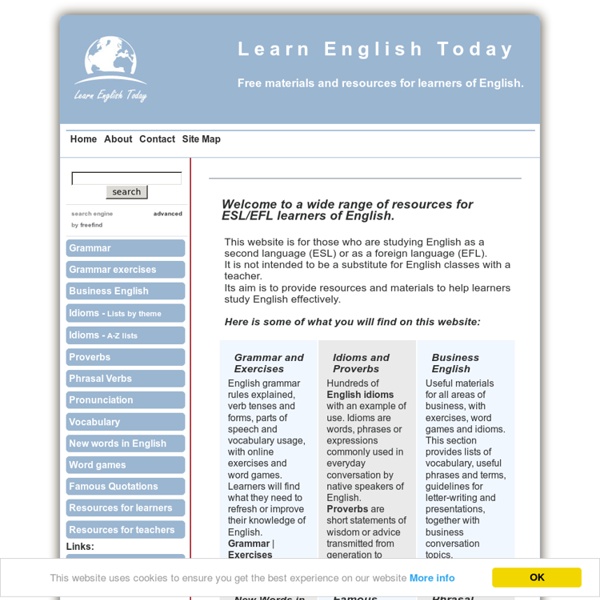 Www.learn-english-today.com- homepage