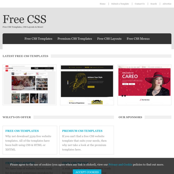 Free CSS Templates, Open Source CSS Templates and CC CSS Templates