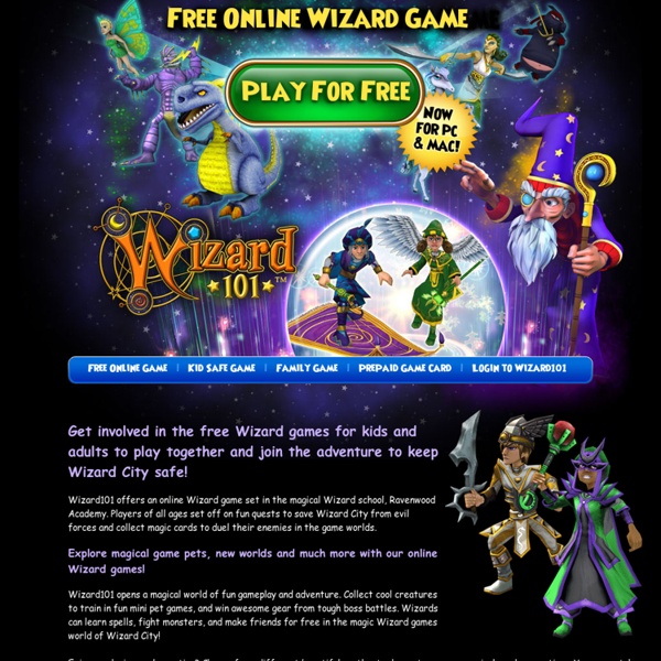Free Online Game Wizard Creator – Wizard101 Family MMO