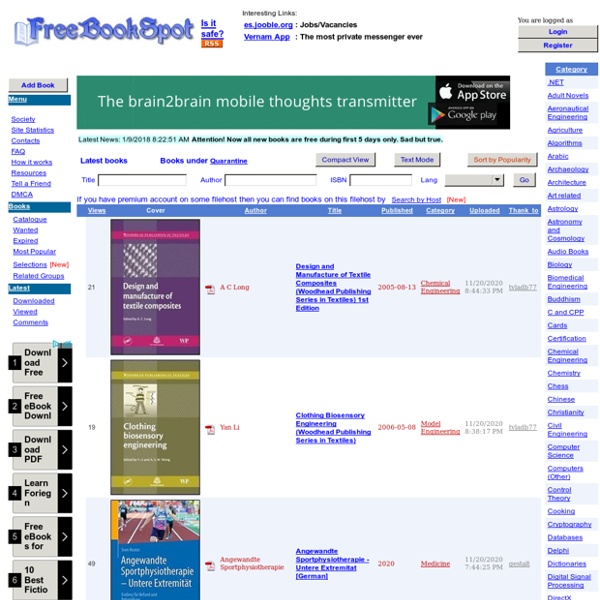 Free Book Spot | Latest Downloaded