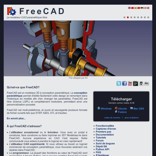 FreeCAD: le modeleur CAO paramétrique libre