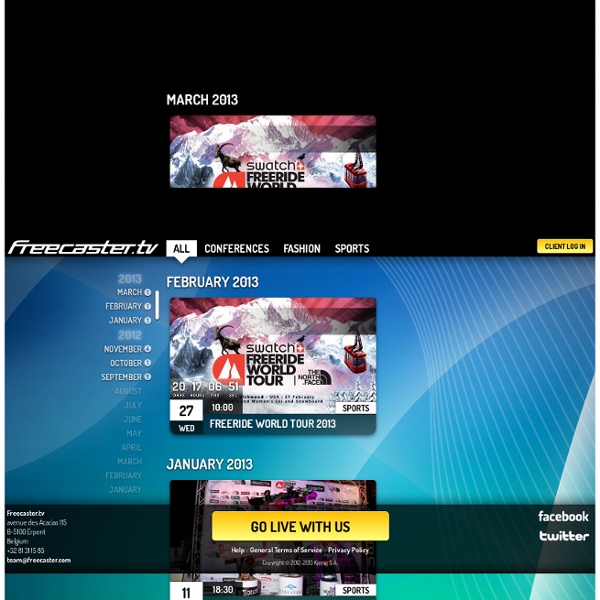 Extreme.com by Freecaster.tv - Where the world - Flash Player Installation