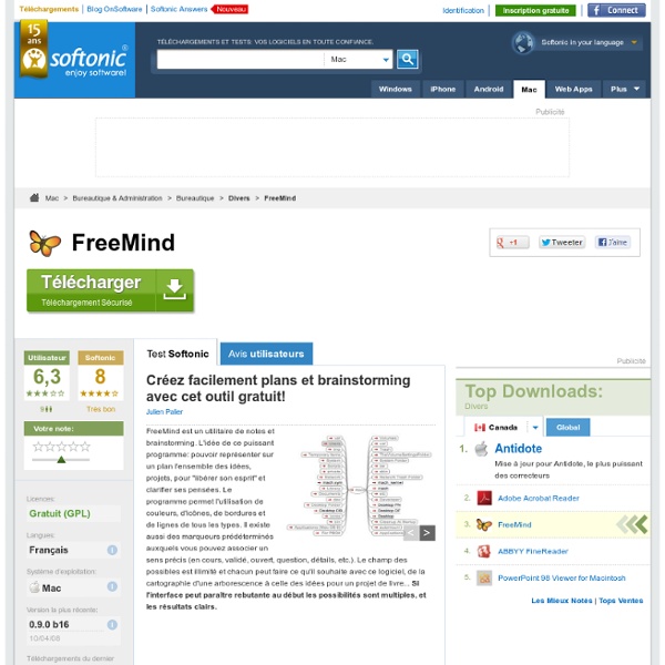 FreeMind (Mac) - Télécharger
