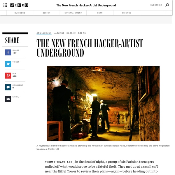 The New French Hacker-Artist Underground
