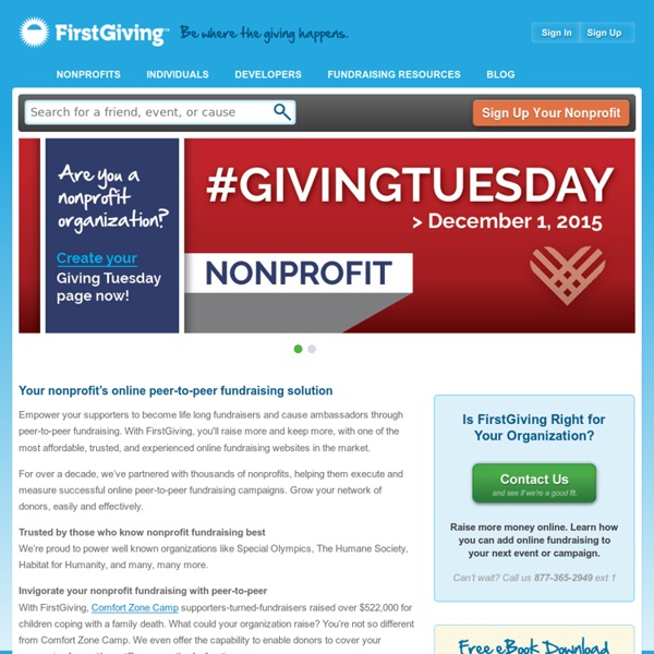 Online Fundraising Website and Software for Events and Causes