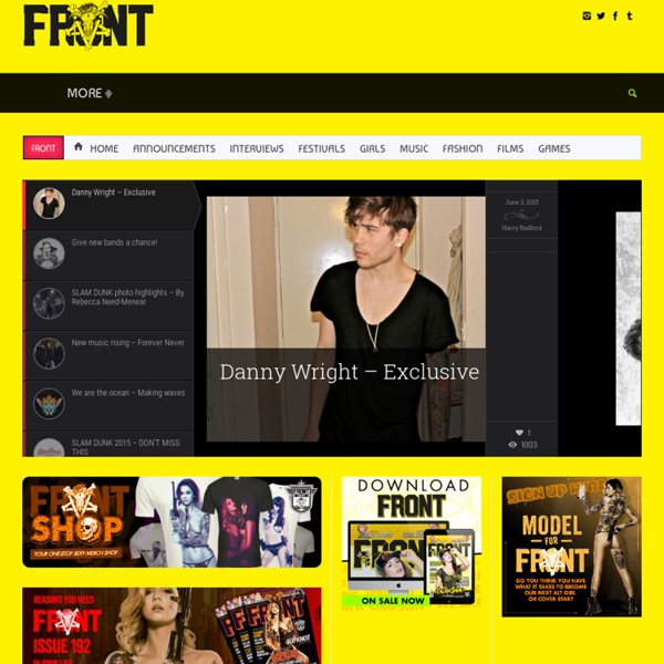 FRONT - The funniest, sexiest magazine on Earth