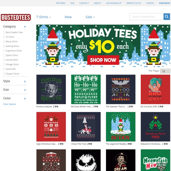 BustedTees - Funny T-Shirts - New T-Shirt designs every week - Crazy Tees Hilarious Cool Shirts