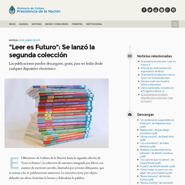 "Leer es Futuro": Se lanzó la segunda colección