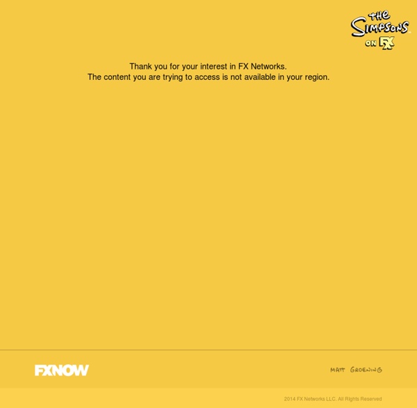 FOX Broadcasting Company - The Simpsons Episodes - The Simpsons Characters - The Simpsons TV Show