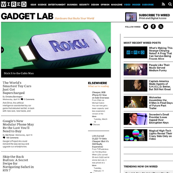 Gadget Lab - Hardware That Rocks Your World